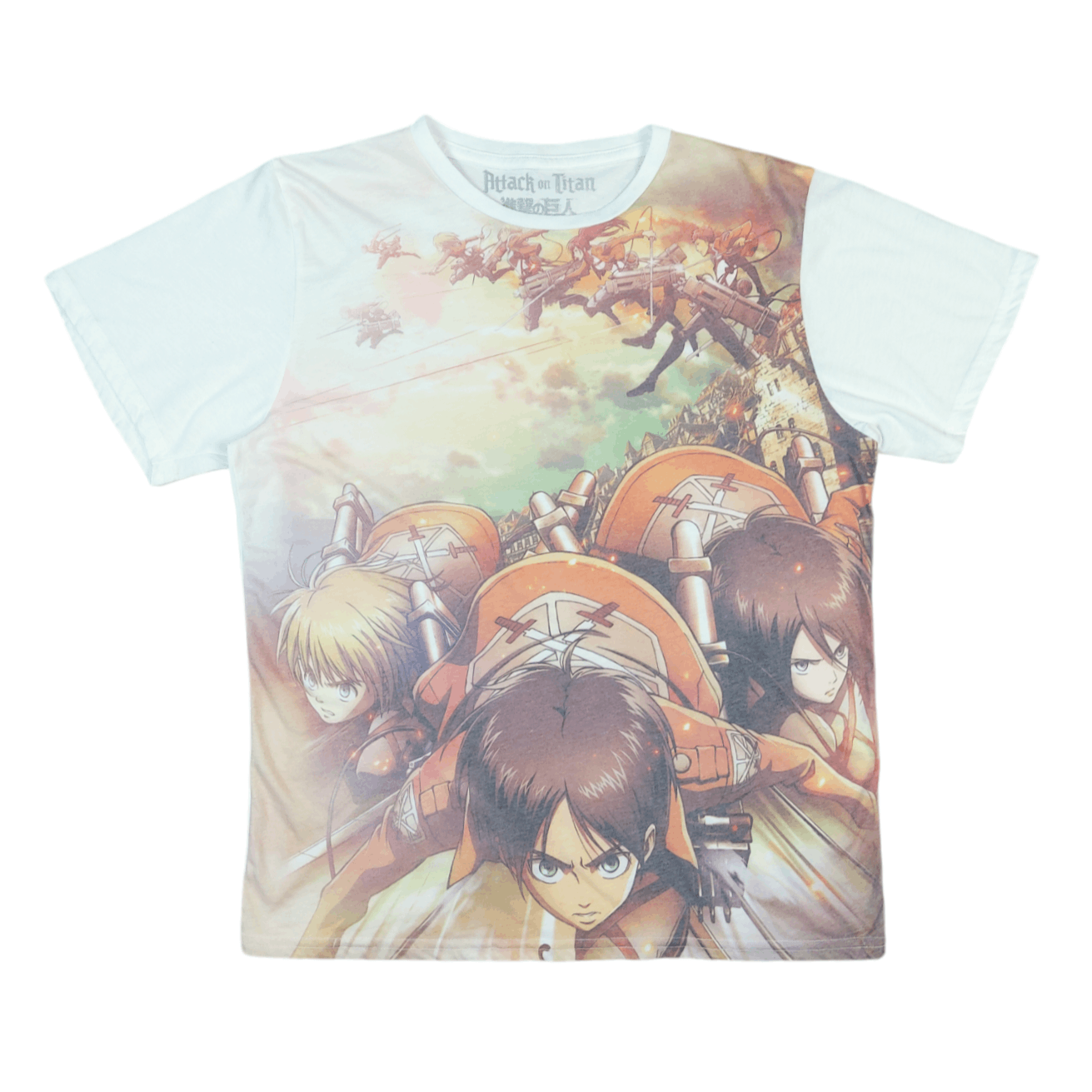 Anime × Ripple Junction Attack on Titan Anime RIPPLE JUNCTION AOP Made In USA TEE Size US L / EU 52-54 / 3 - 1 Thumbnail