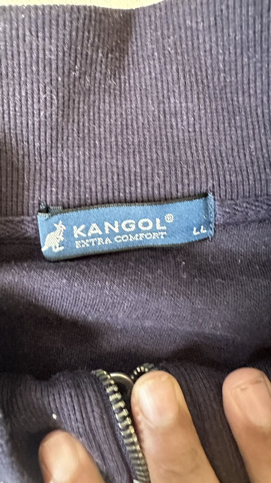 Kangol VINTAGE KANGOL EXTRA CONFORT FULL ZIPPER SWEATER Size US L / EU 52-54 / 3 - 5 Thumbnail