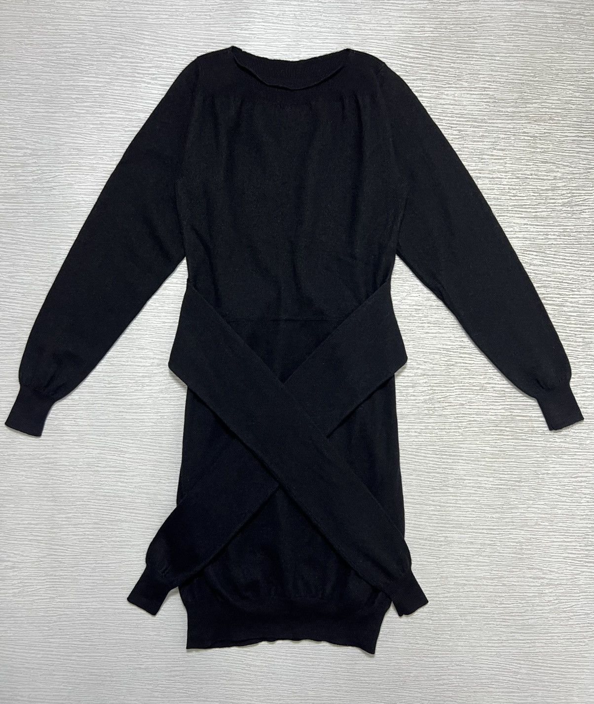 MM6 Maison Margiela MM6 - Four Sleeves Knit One Piece Wool Dress Size S / US 4 / IT 40 - 3 Thumbnail