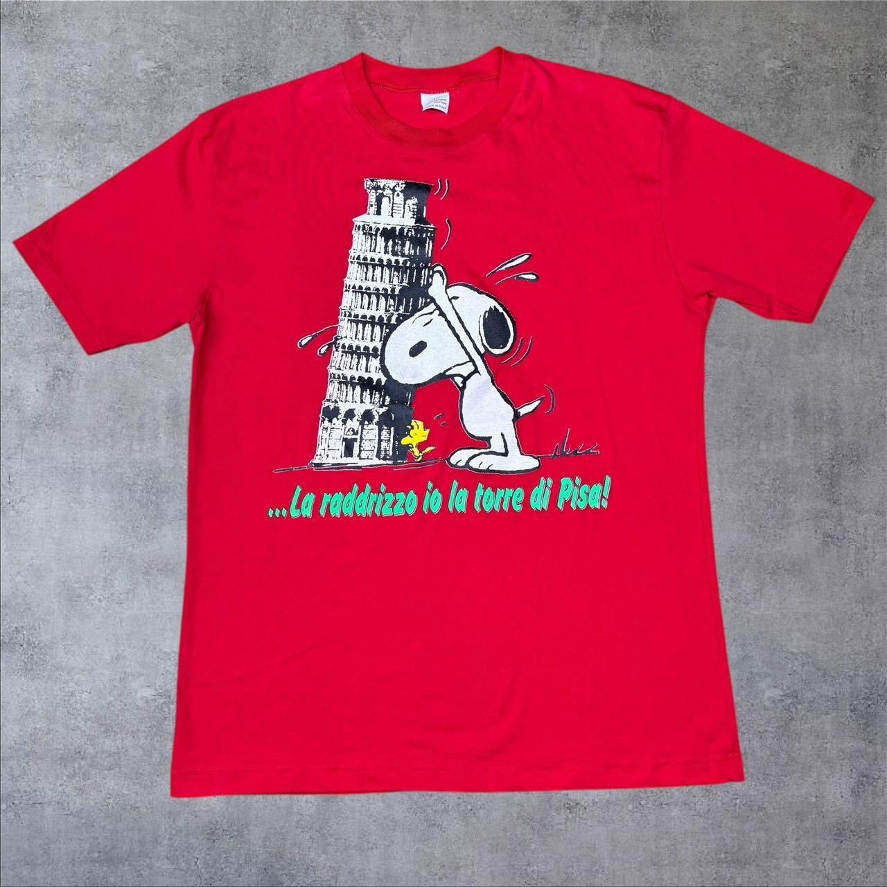 Other Vintage Snoopy Tourist T-shirt Size US L / EU 52-54 / 3 - 1 Thumbnail
