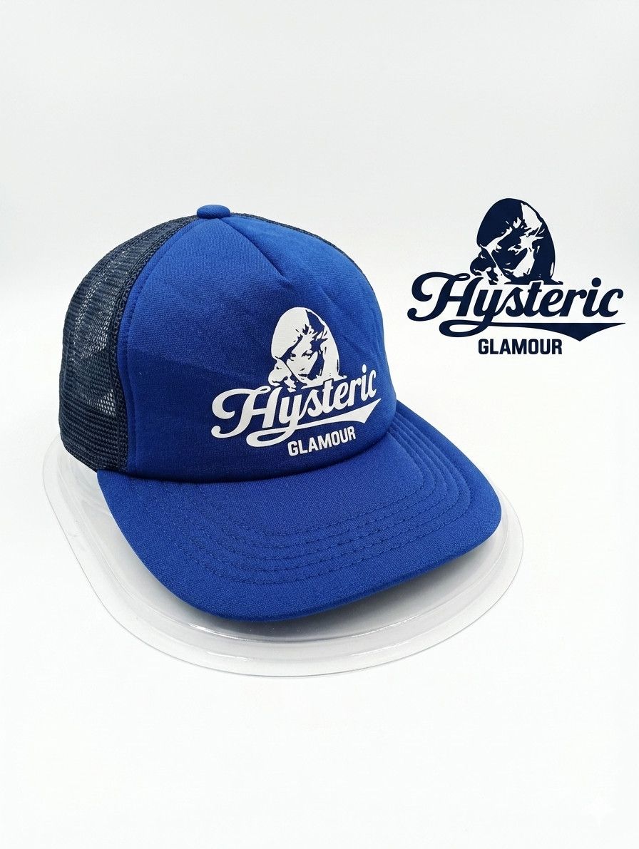 Hysteric Glamour Hysteric Glamour Girl Logo Mesh Trucker Hat Blue. Size ONE SIZE - 1 Thumbnail