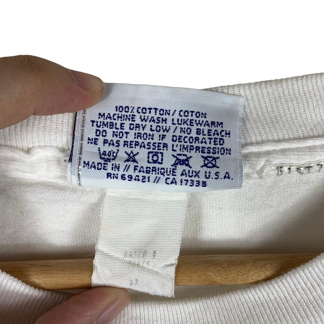 Reebok Vintage REEBOK OG logo white tee Size US L / EU 52-54 / 3 - 9 Thumbnail