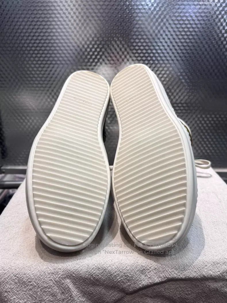 Rick Owens Rick Owens Geobasket leather sneakers with zipper detail| Size US 7 / EU 40 - 8 Thumbnail