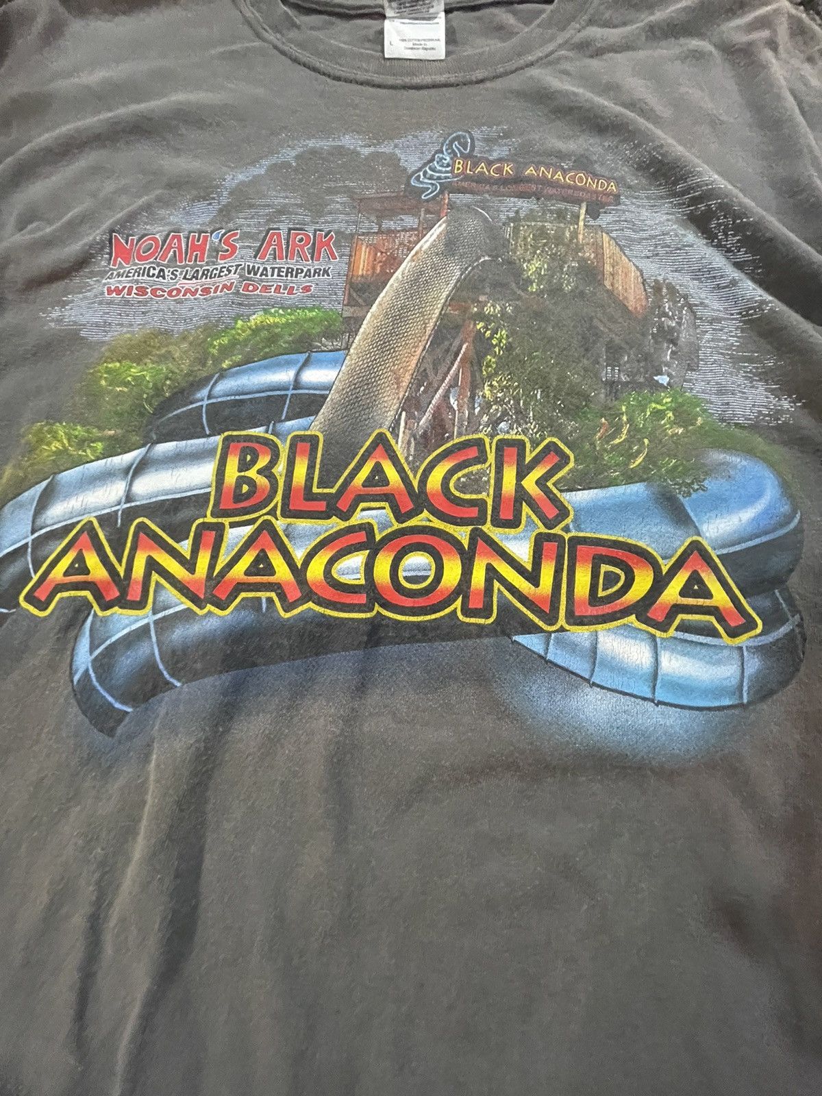 Vintage Black anaconda tee Size US XL / EU 56 / 4 - 2 Thumbnail