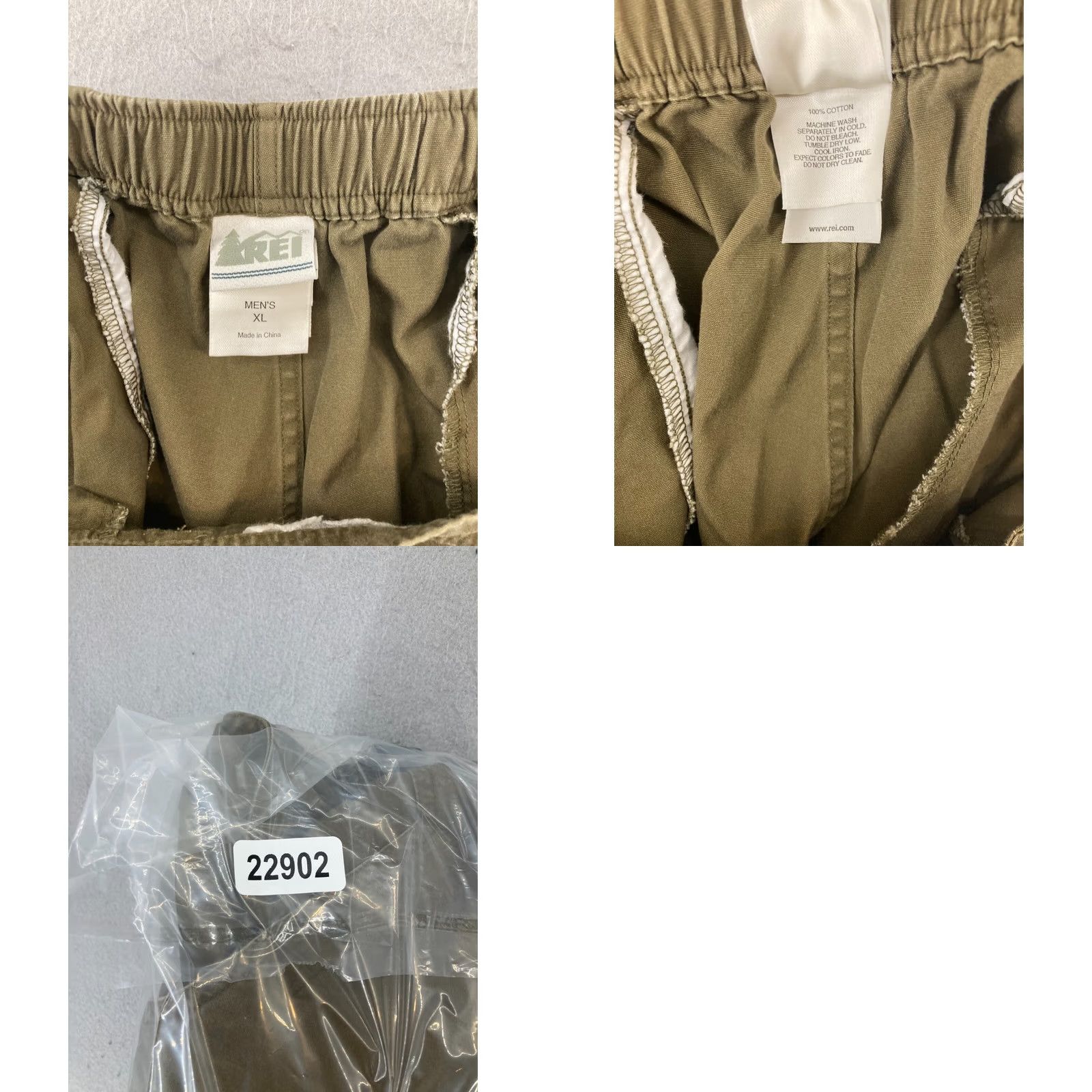 Vintage REI Mens Shorts Bermuda XL Brown Cotton Front Flat 9in Inseam Regular Comfort Pockets Outdoor Vintage No Men Size US 36 / EU 52 - 8 Thumbnail