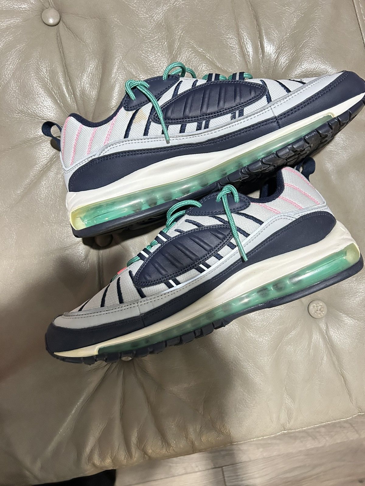 Nike Air Max 98 Sourh Beach Size US 10.5 / EU 43-44 - 6 Thumbnail