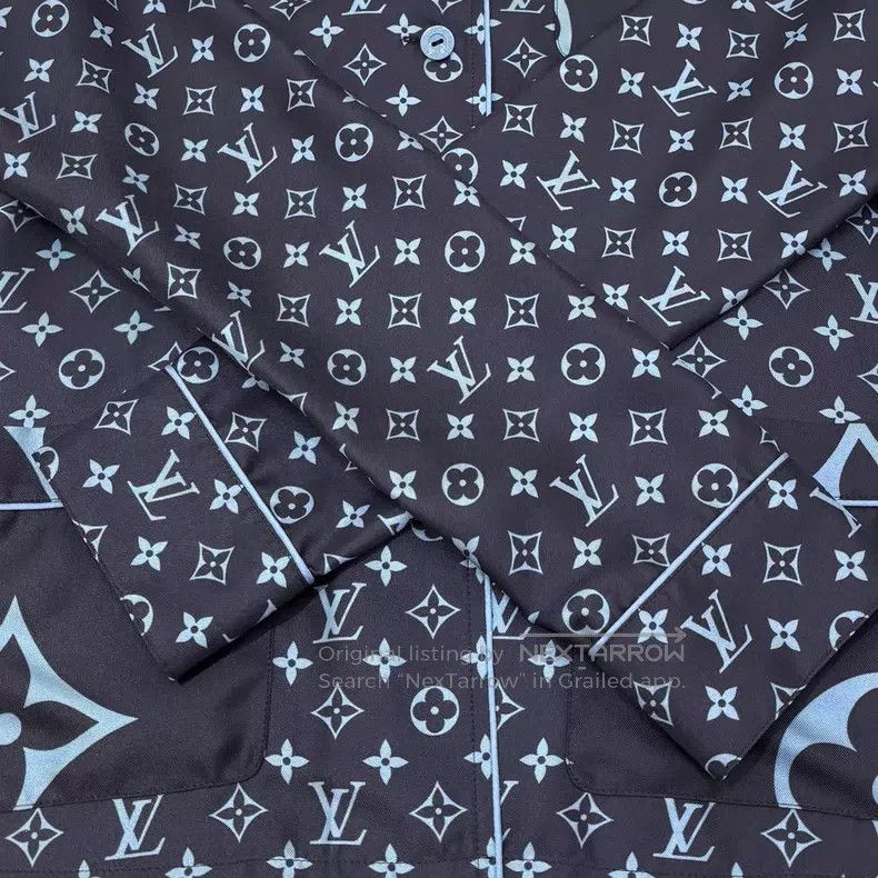 Louis Vuitton Louis Vuitton ESCALE long sleeve pajama shirt Size XS / US 0-2 / IT 36-38 - 6 Thumbnail