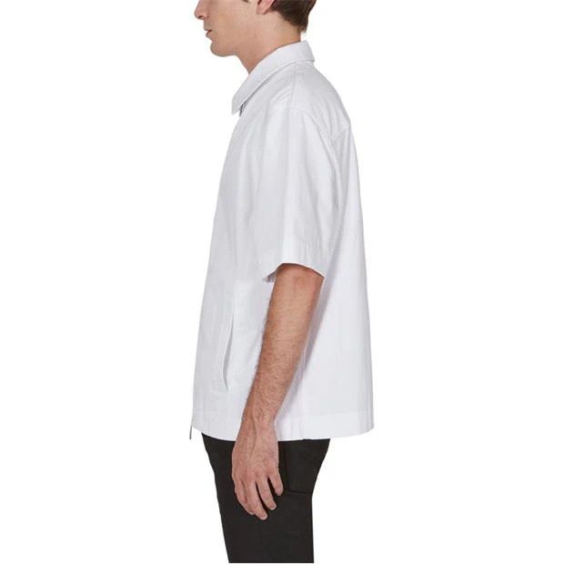 1017 ALYX 9SM o1g2r1mq0824 Graphic S/S Zip Shirts in White Size US S / EU 44-46 / 1 - 3 Thumbnail
