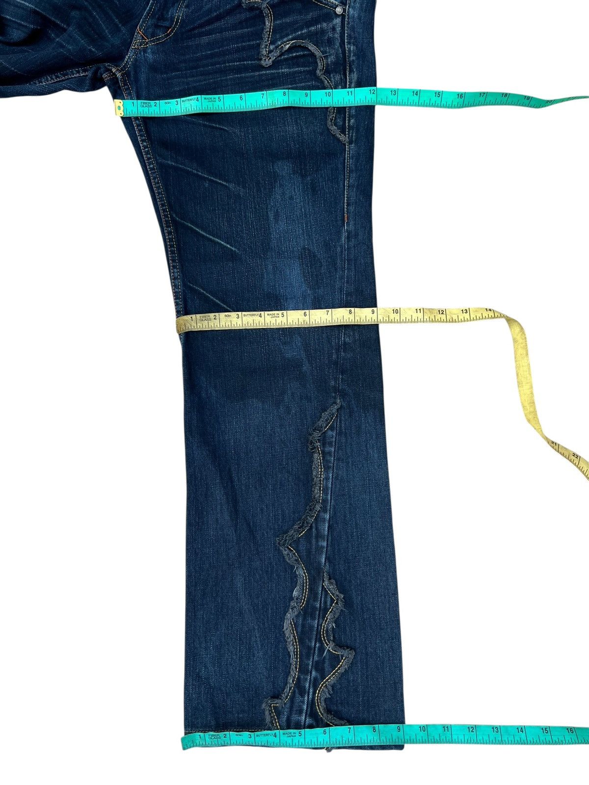 Nicole Club Nicole Club For Men Oily Waxed Denim Jeans Size US 31 - 5 Thumbnail