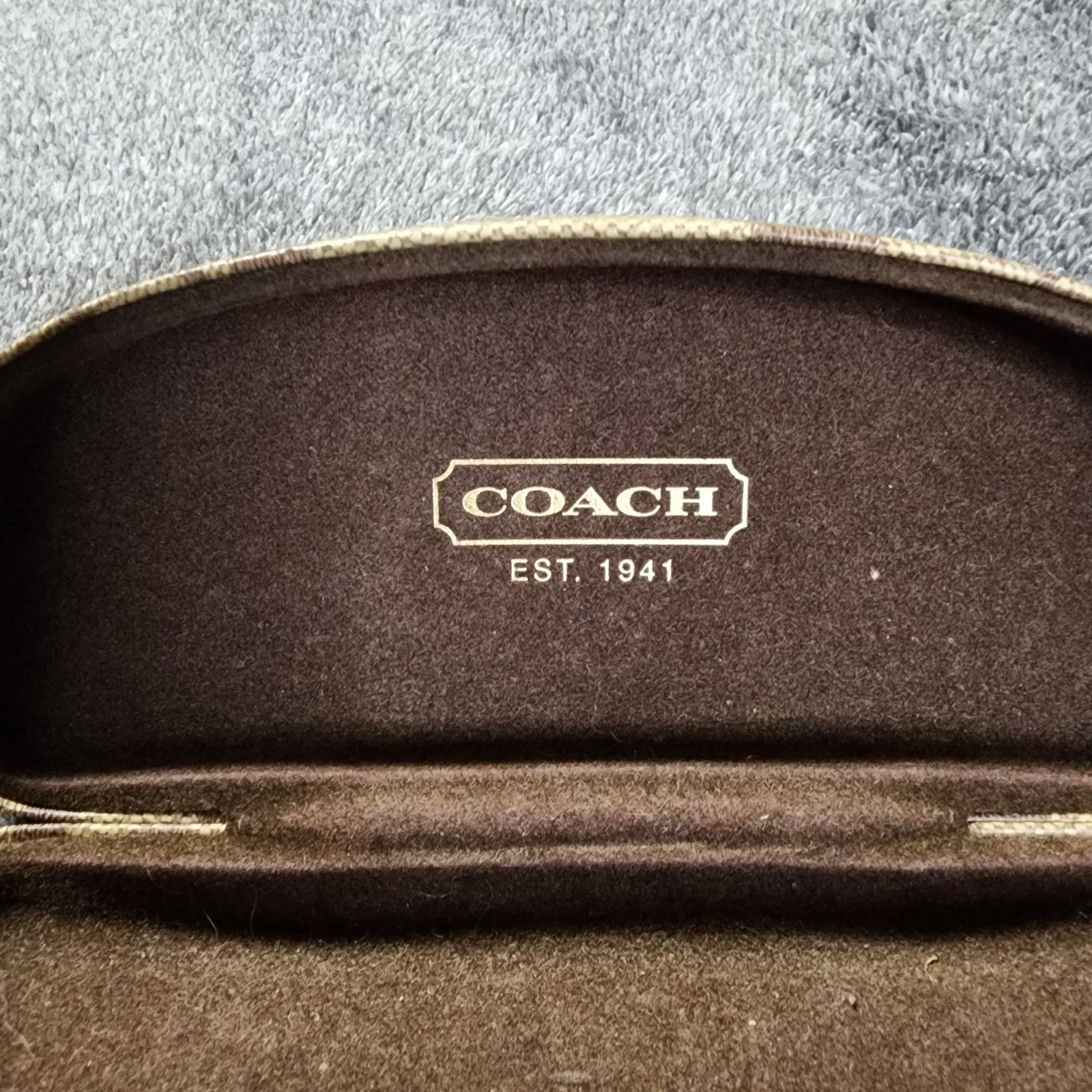 Coach Coach eyeglasses case signature monogram hard case RR Size ONE SIZE - 3 Thumbnail