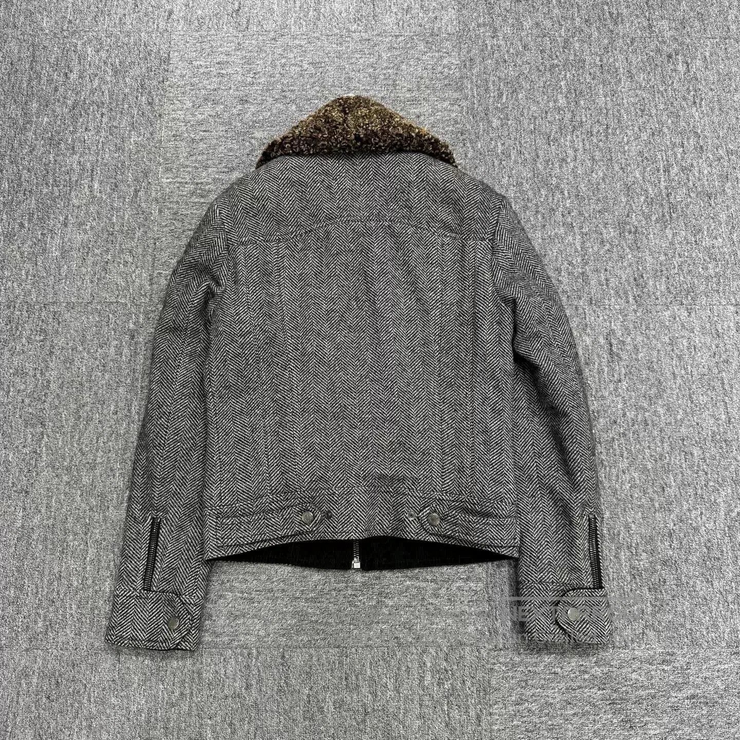 Dolce & Gabbana DG Fur Collar Wool Jacket. Size US S / EU 44-46 / 1 - 6 Thumbnail