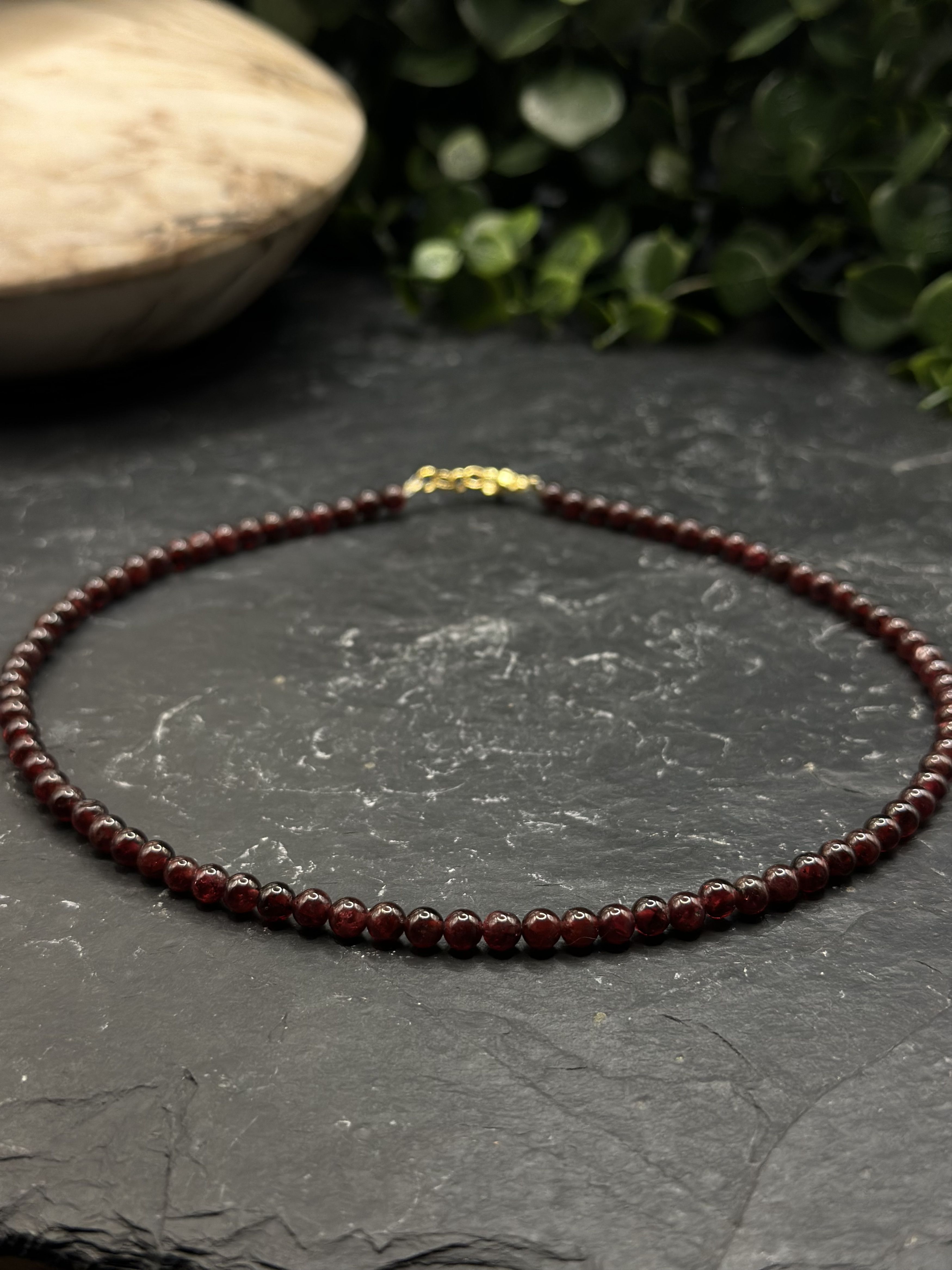 Other Natural Garnet stone necklace Size ONE SIZE - 1 Thumbnail