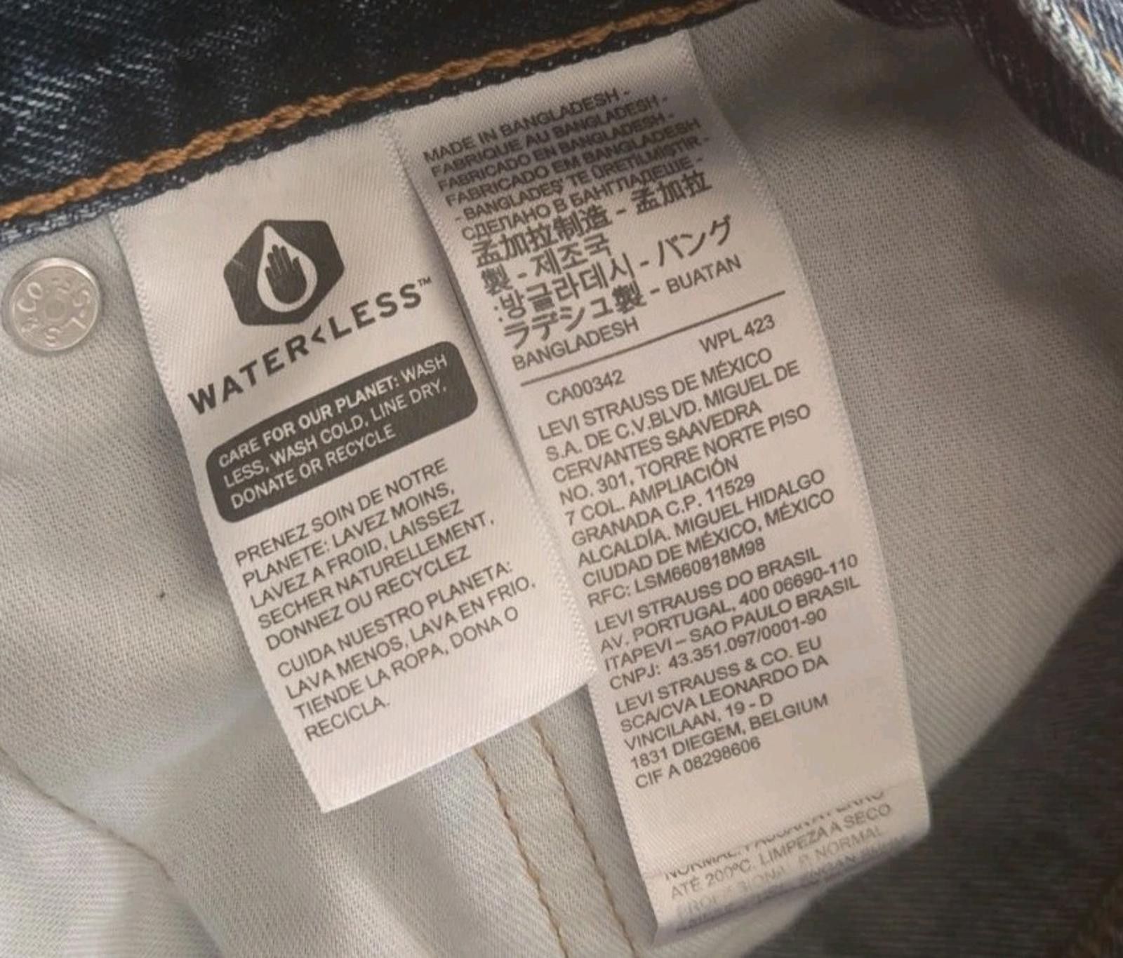 Levi's Levis 501 Original Fit Med Wash Denim Blue Jeans W40 x L30 Size US 40 / EU 56 - 7 Thumbnail