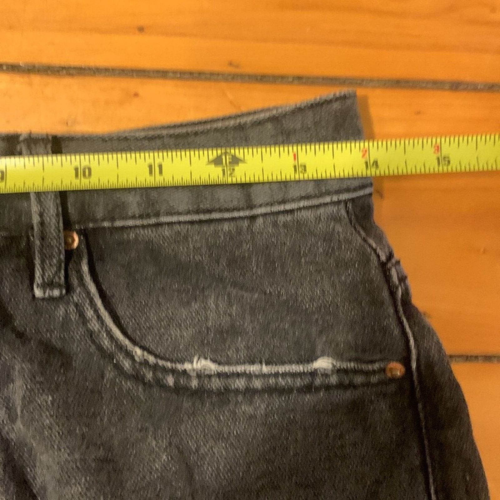 Pacsun Pacsun Y2K Ultra Highrise Vintage Shorts Black Denim Size 27" / US 4 / IT 40 - 9 Thumbnail