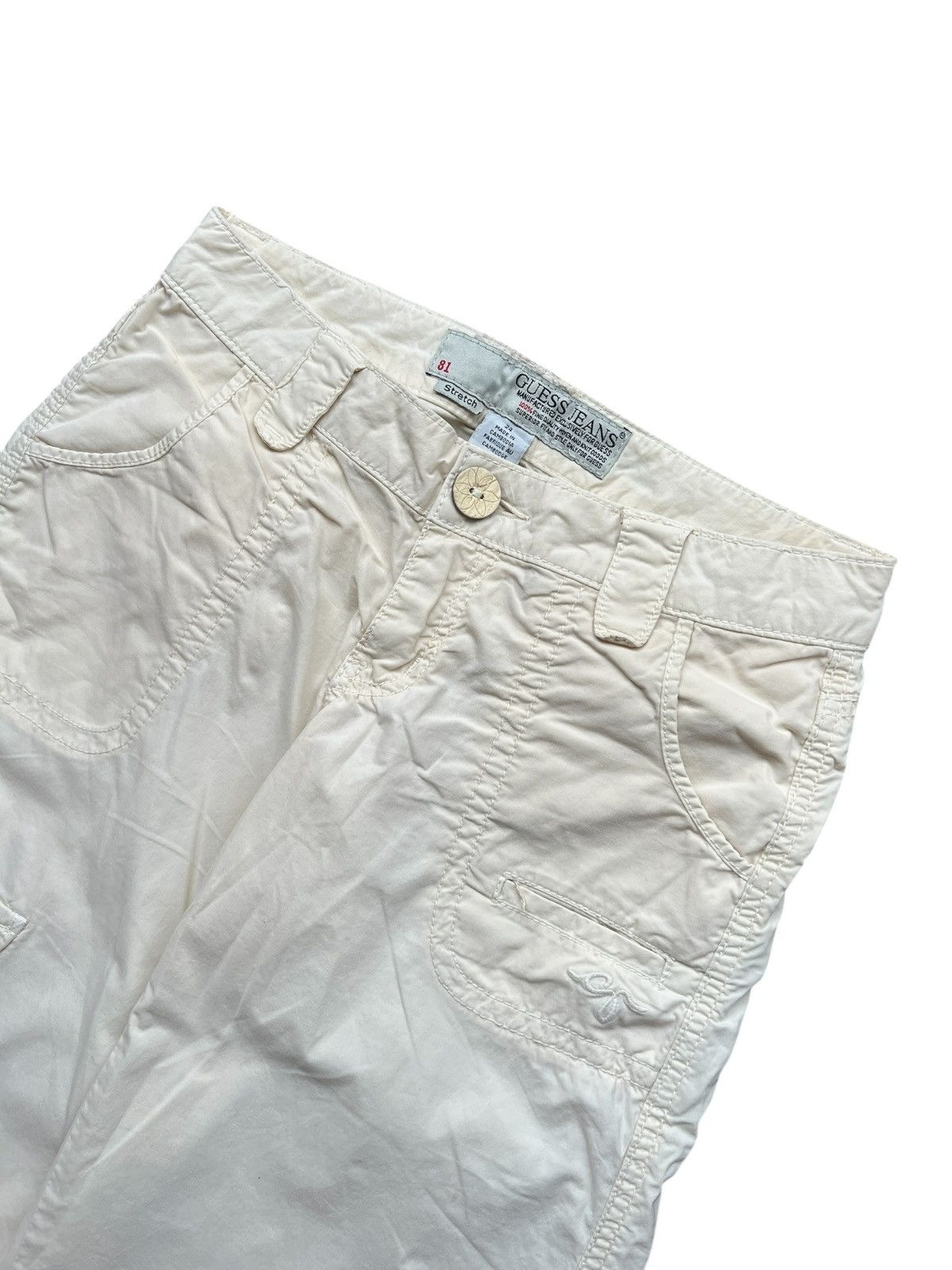 Guess 1990s Guess Jeans Cargo Pants Size 42" / US 20 - 4 Thumbnail