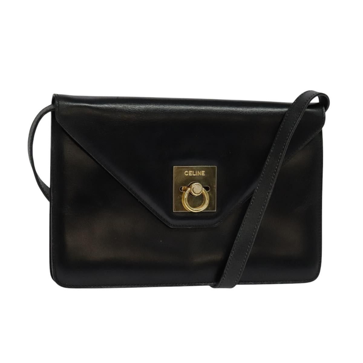 Celine Envelope Shoulder Bag Leather