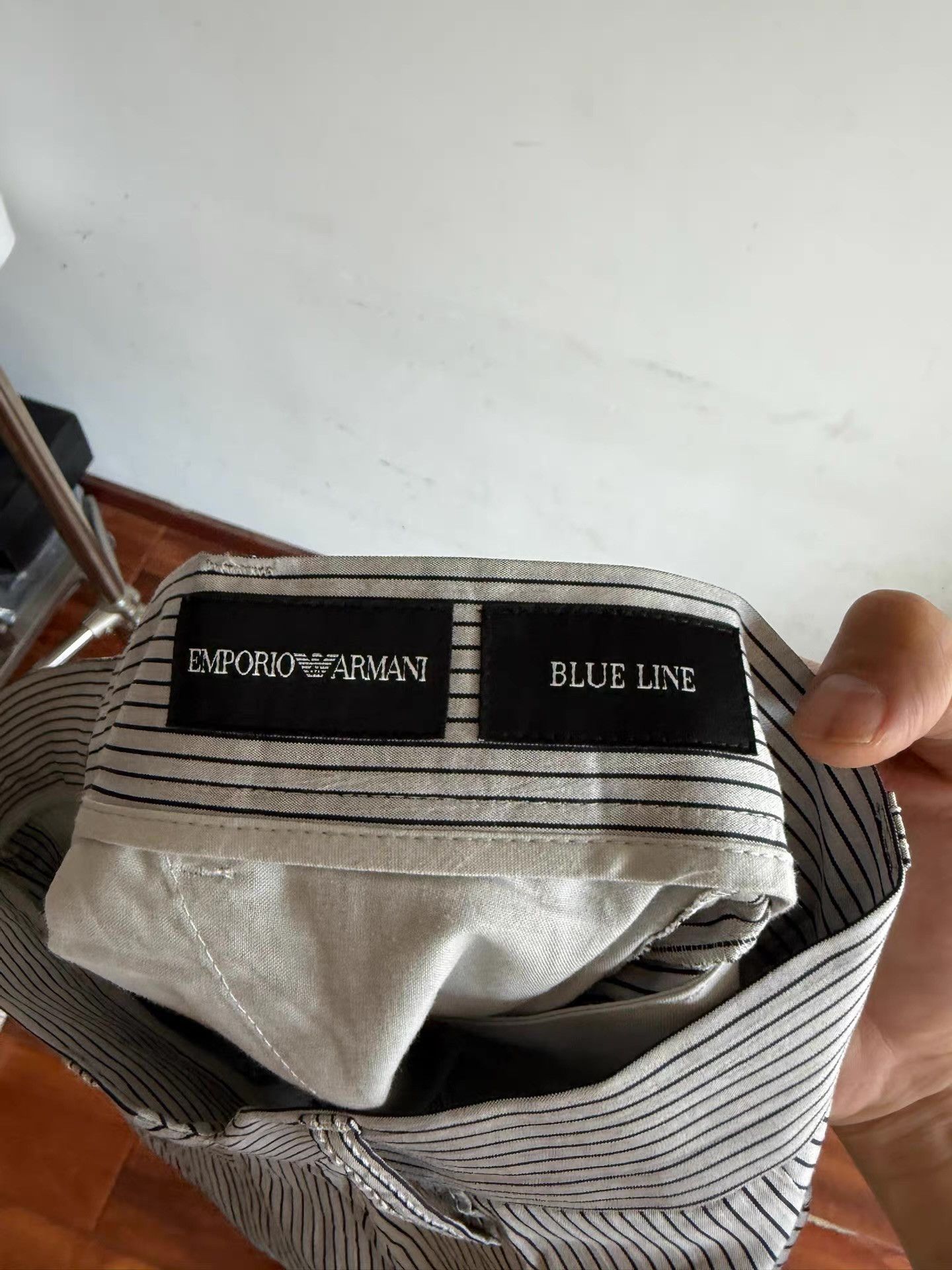 Emporio Armani Emporio Armani Vintage Striped Casual Pants Q17 Size US 34 / EU 50 - 3 Thumbnail