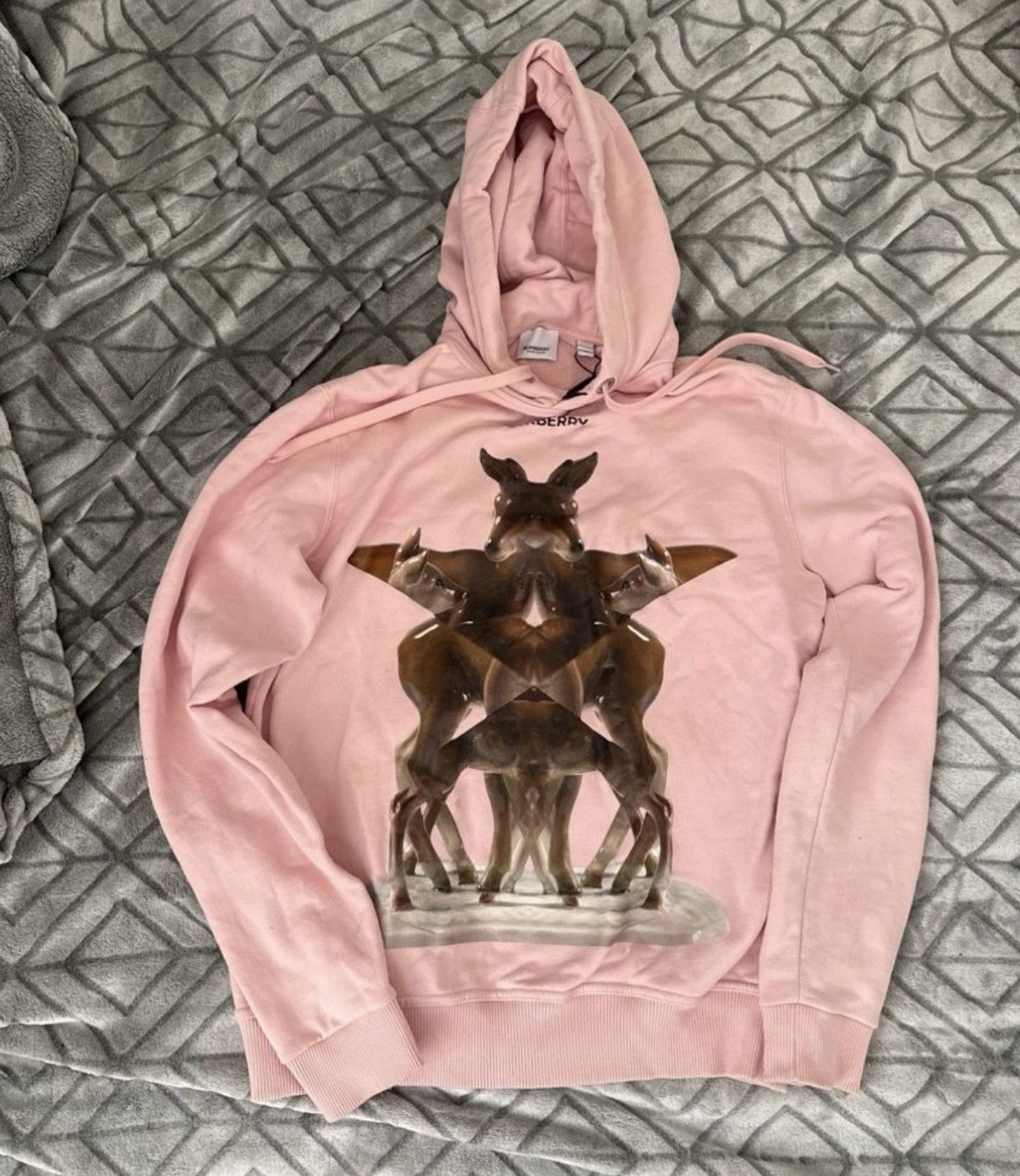 Mens Burberry hoodie XS