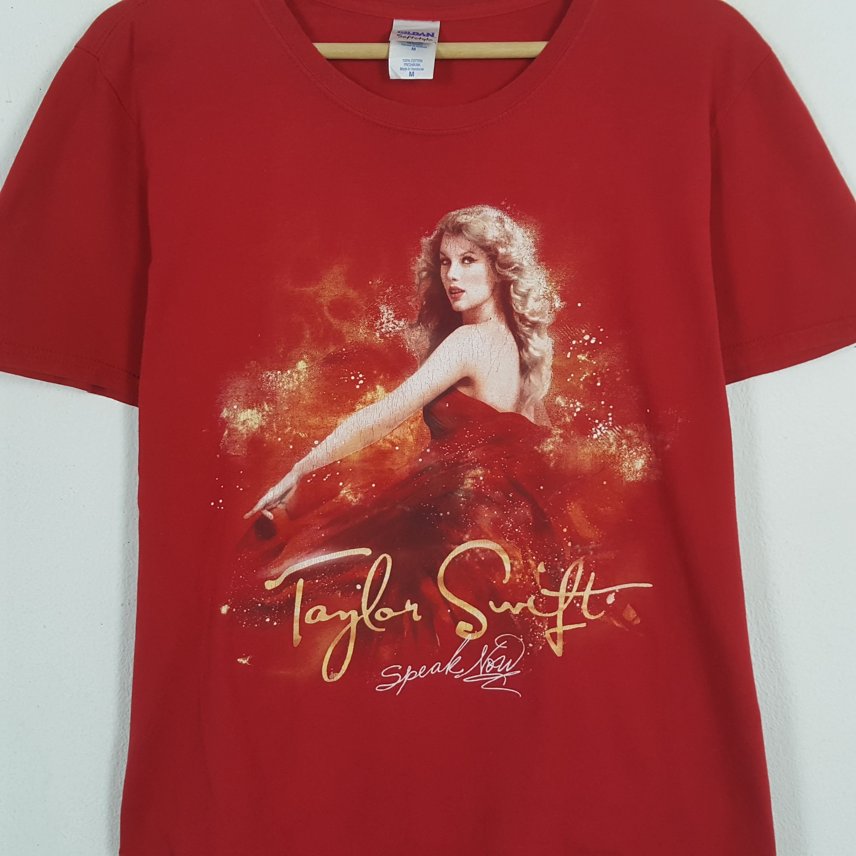 Band Tees × Vintage Vintage TAYLOR SWIFT American Singer Songwriter T-Shirts Size US M / EU 48-50 / 2 - 2 Thumbnail