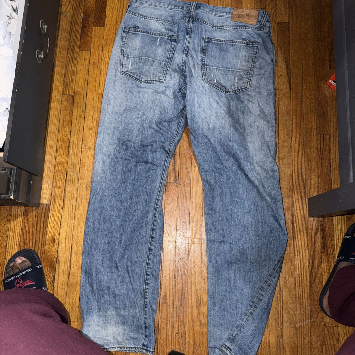 Prps PRPS Blue Denim jeans Size 38x32 Size US 38 / EU 54 - 2 Thumbnail