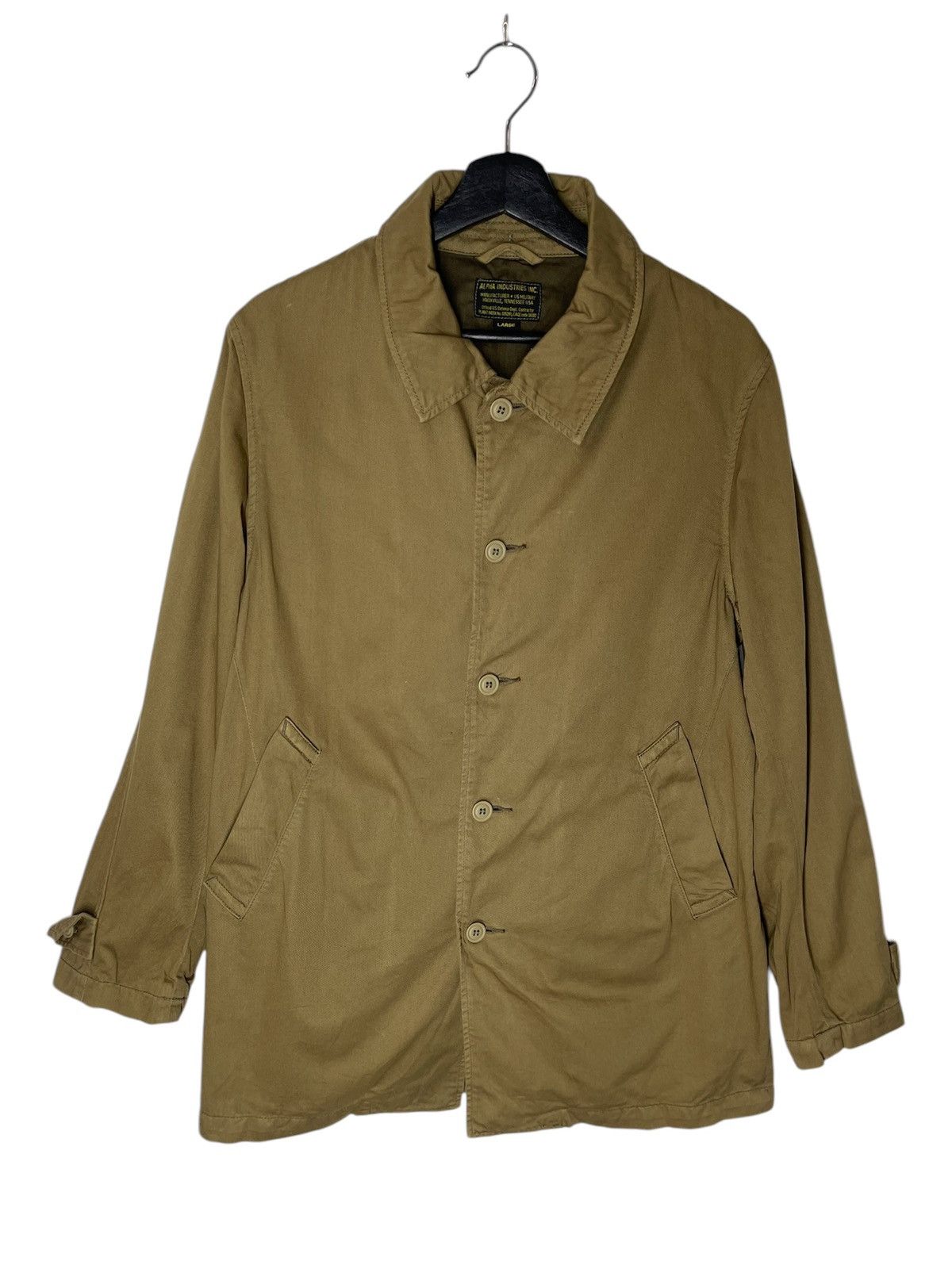 Alpha Industries × Vintage VINTAGE ALPHA INDUSTRIES STREETWEAR JACKET Size US L / EU 52-54 / 3 - 1 Thumbnail