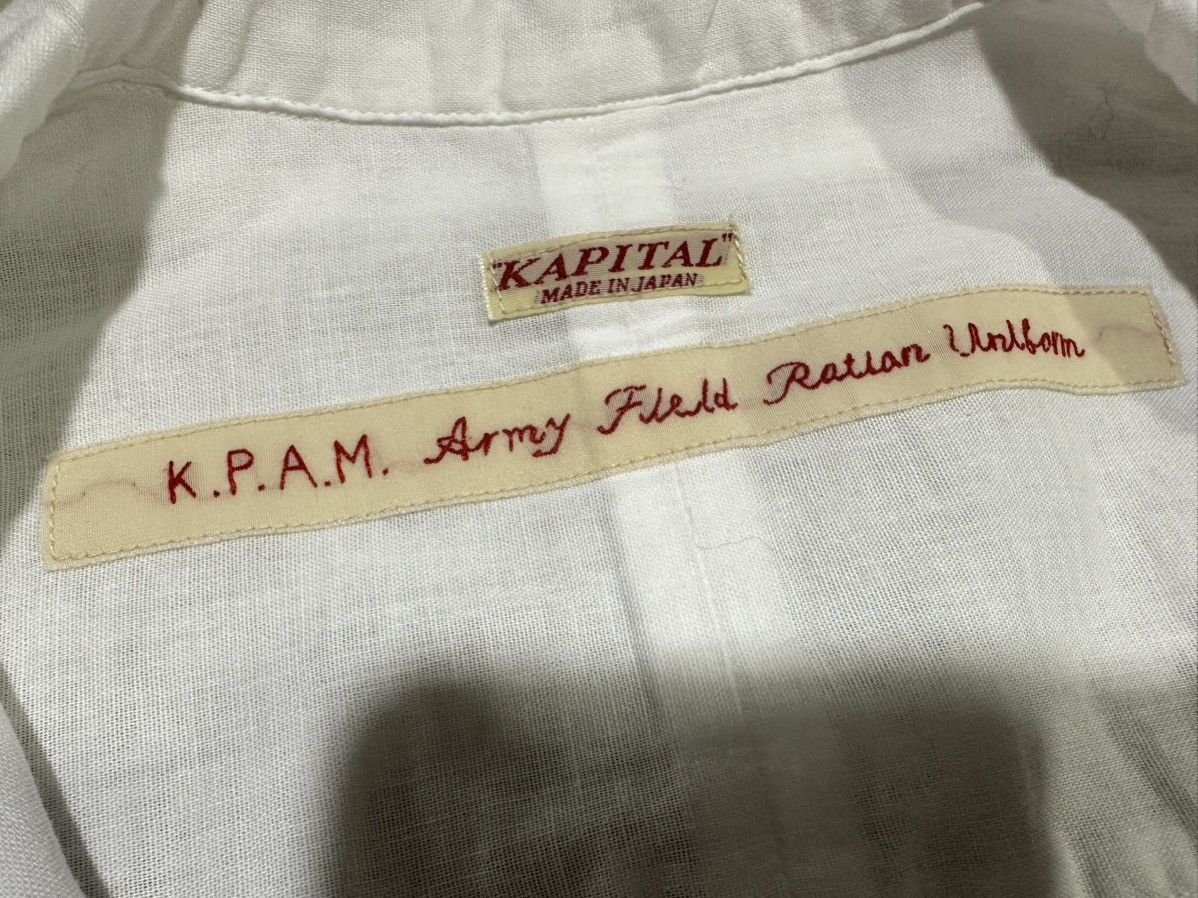 🔥Kapital Army Field Open Collar Shirt