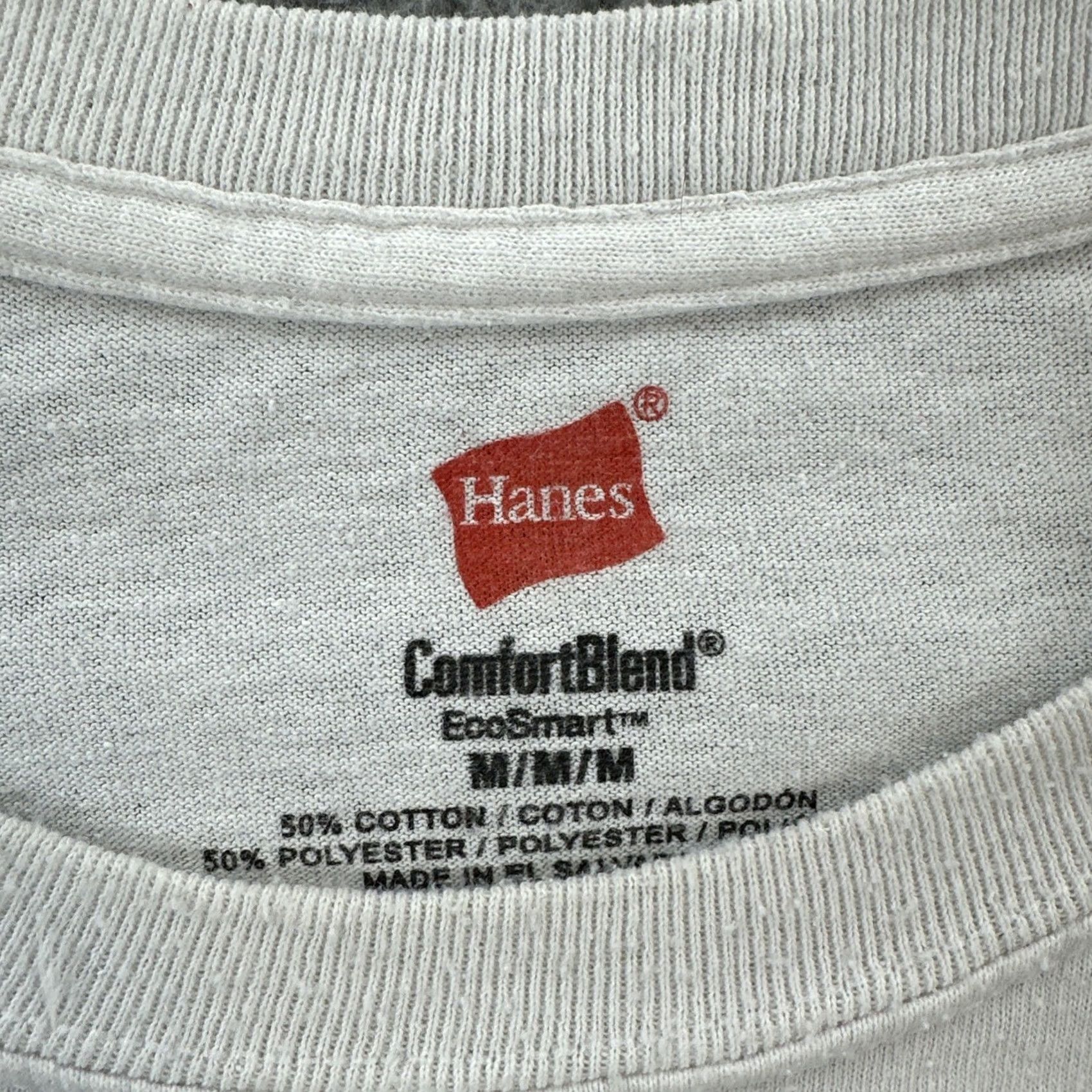 Hanes VINTAGE Hanes Mens T-Shirt Short Sleeve White California Del Mar Skateboard Ranch M Regular Crew Neck Solid Shirt Mens Size US M / EU 48-50 / 2 - 7 Thumbnail