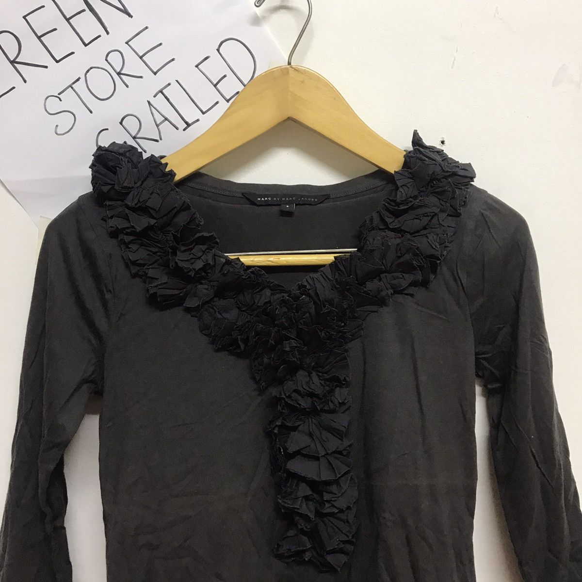 Marc by Marc Jacobs × Vintage Vintage Marc By Marc Jacobs Nice Design Blouse Size XS / US 0-2 / IT 36-38 - 4 Thumbnail