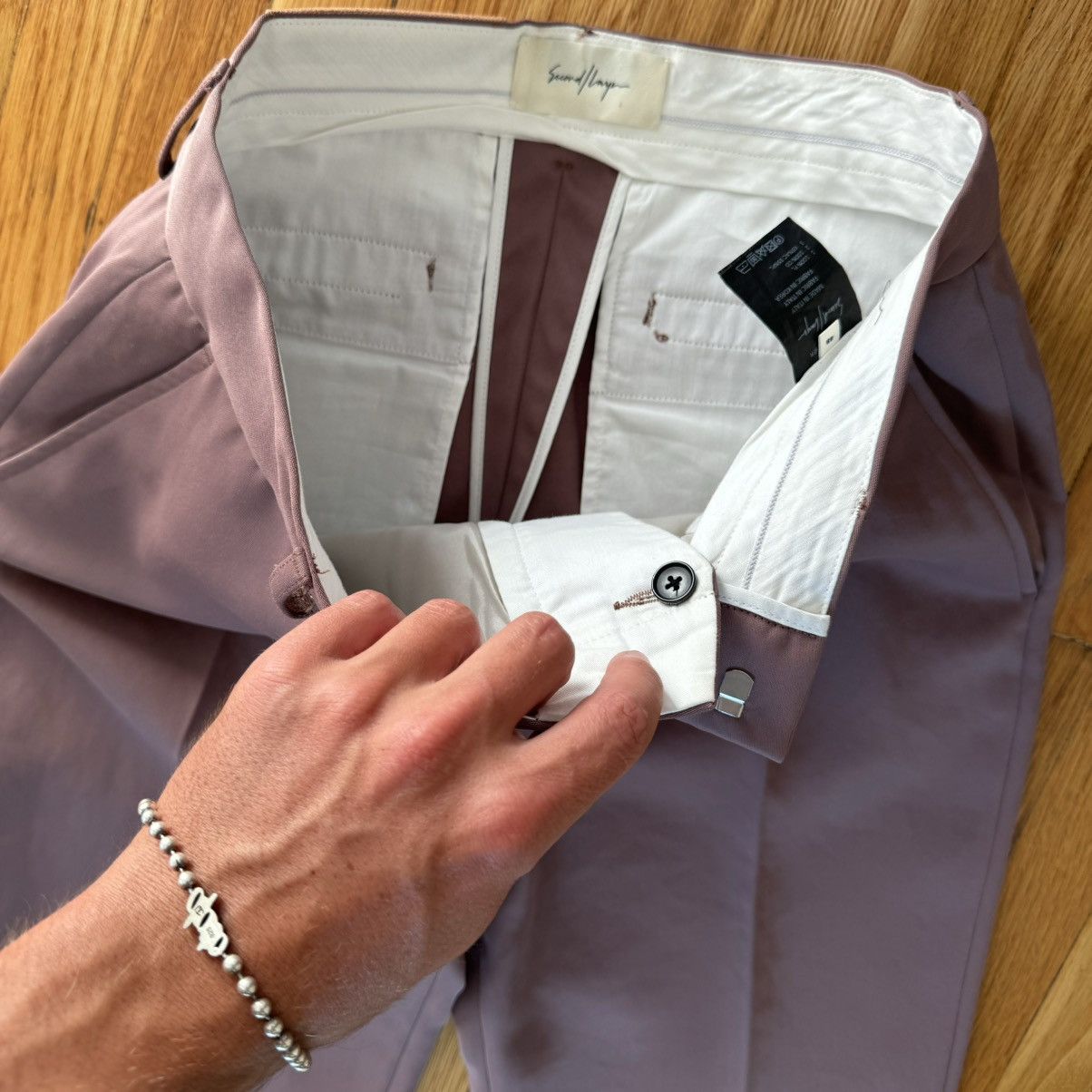 Second/Layer Tan Passo Trousers Size US 32 / EU 48 - 5 Thumbnail