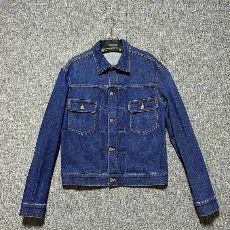 Dior Dior Men's Long Sleeve Denim Jacket 0089 Size US M / EU 48-50 / 2 - 1 Thumbnail