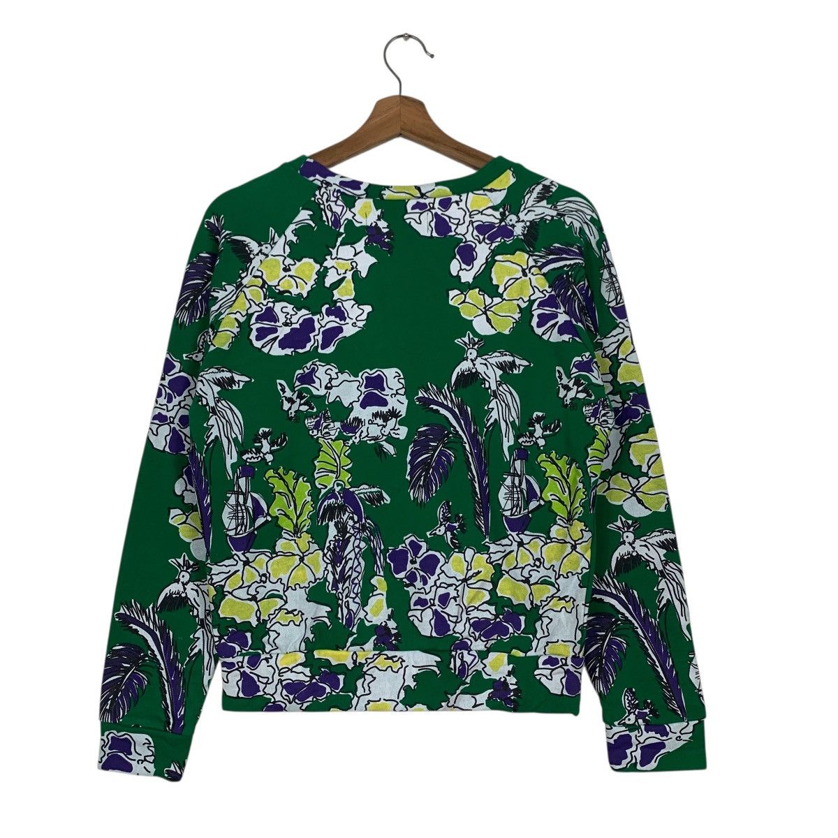 Japanese Brand SLY PARADIZO Art Fullprint Crewneck Sweatshirt #3622-C166 Size S / US 4 / IT 40 - 15 Thumbnail