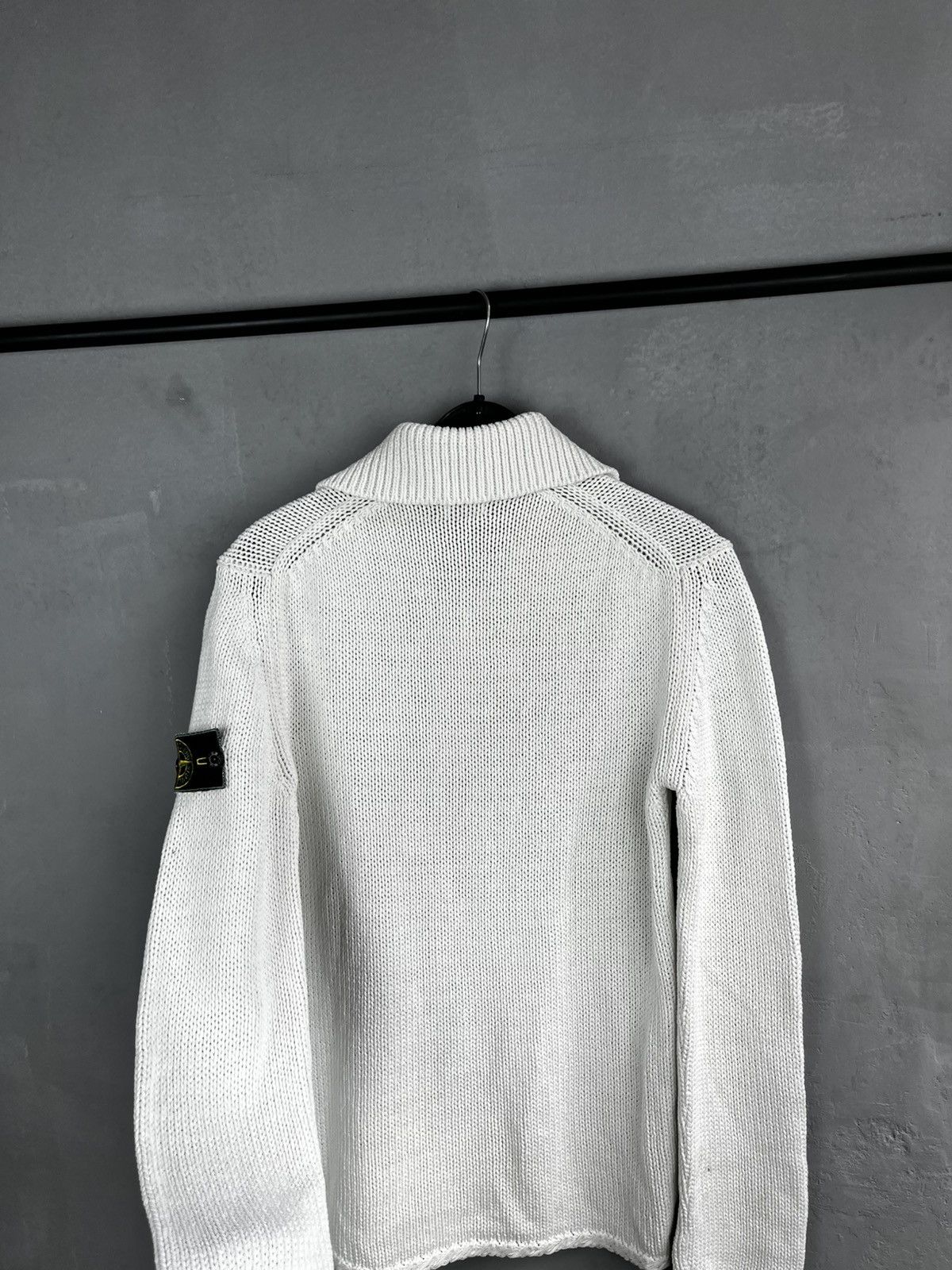 Stone Island × Vintage Stone Island SS 1998 Half Button Knit Size US S / EU 44-46 / 1 - 10 Thumbnail