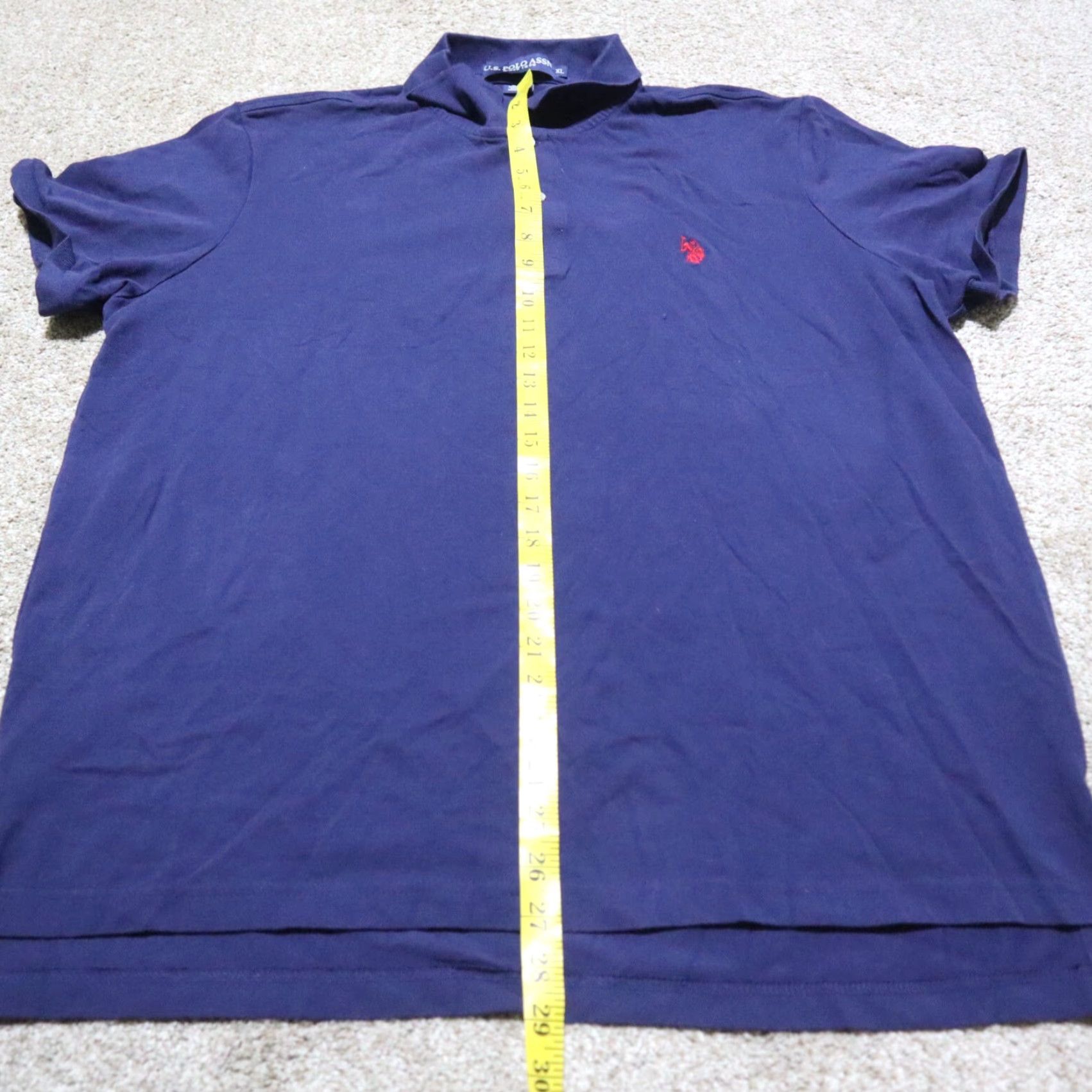 Vintage VINTAGE US Polo Assn Classic Blue Polo Shirt Short Sleeve Adult Men's XL Size US XL / EU 56 / 4 - 6 Thumbnail