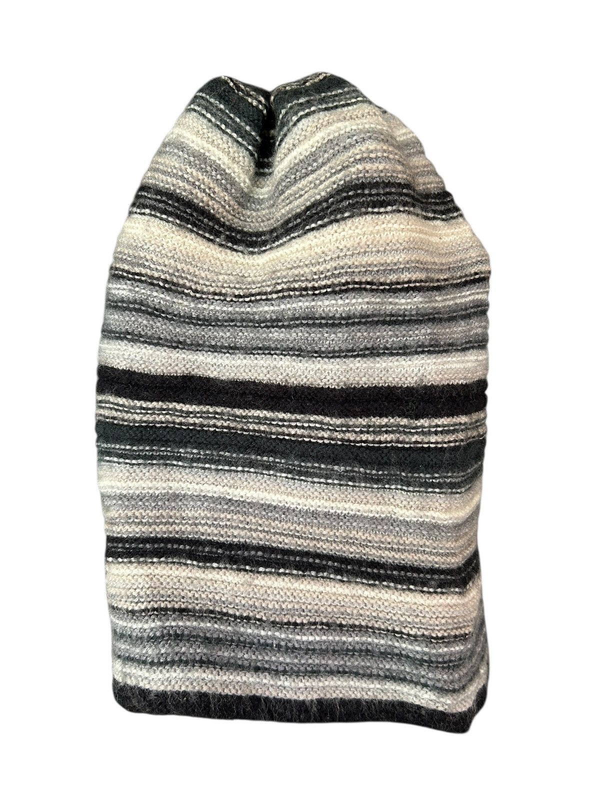 Kapital Stripe Crochet Knitted Vintage Japanese Beanie Hats Size ONE SIZE - 4 Thumbnail