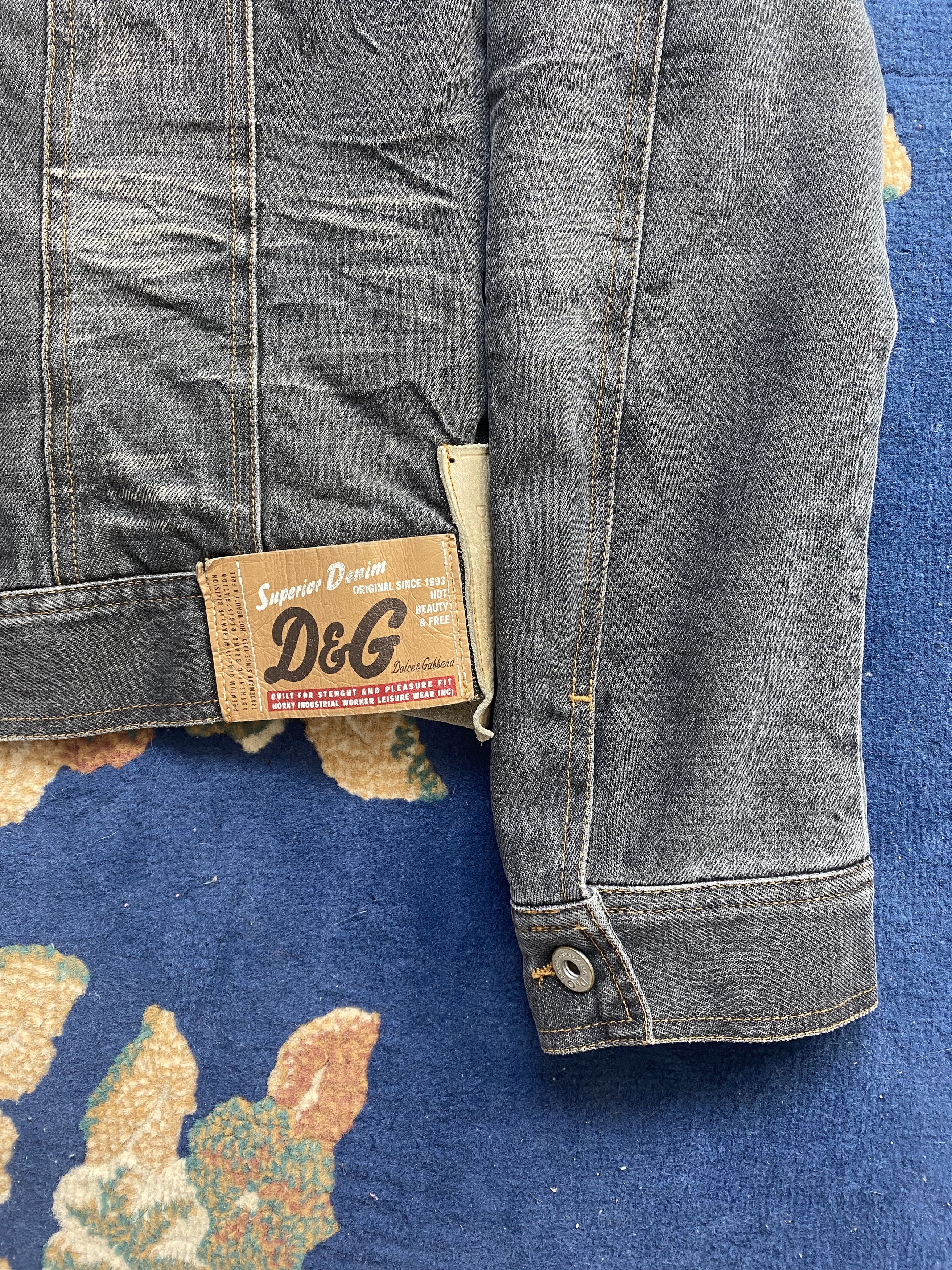 Dolce & Gabbana Dolce & Gabbana Denim Vest A/W 2003 Size M / US 6-8 / IT 42-44 - 2 Thumbnail
