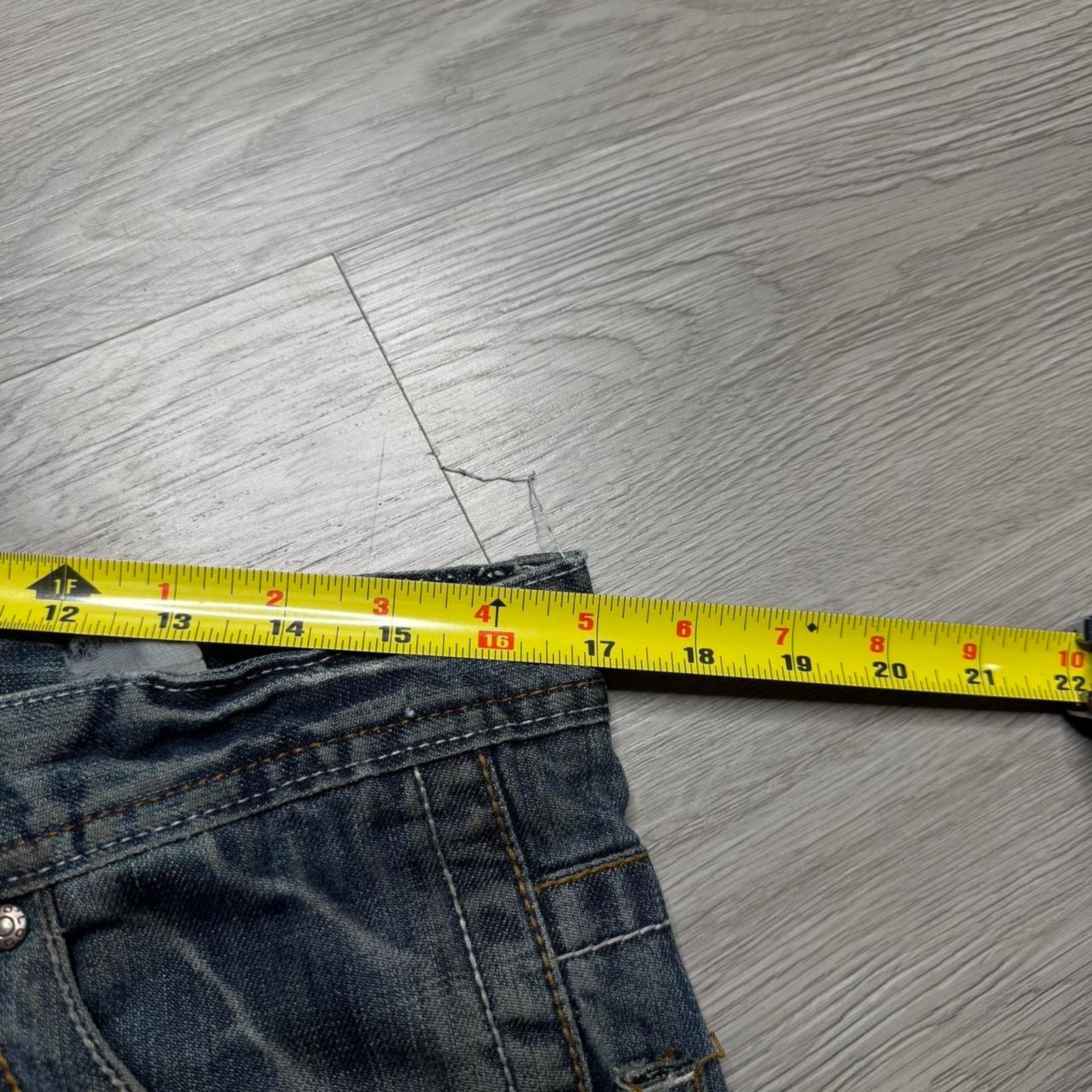 Vintage Vintage Y2K O’Look Flap Pocket Straight Leg Denim Jeans Size US 34 / EU 50 - 4 Thumbnail