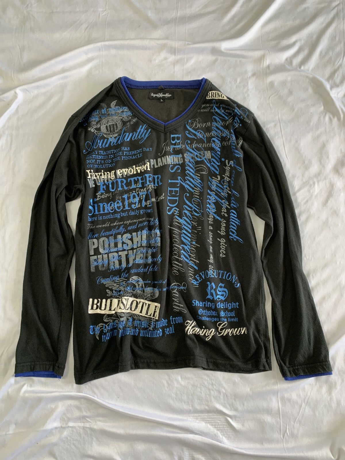 If Six Was Nine undefined poem longsleeve lgb style japan Size US M / EU 48-50 / 2 - 6 Thumbnail