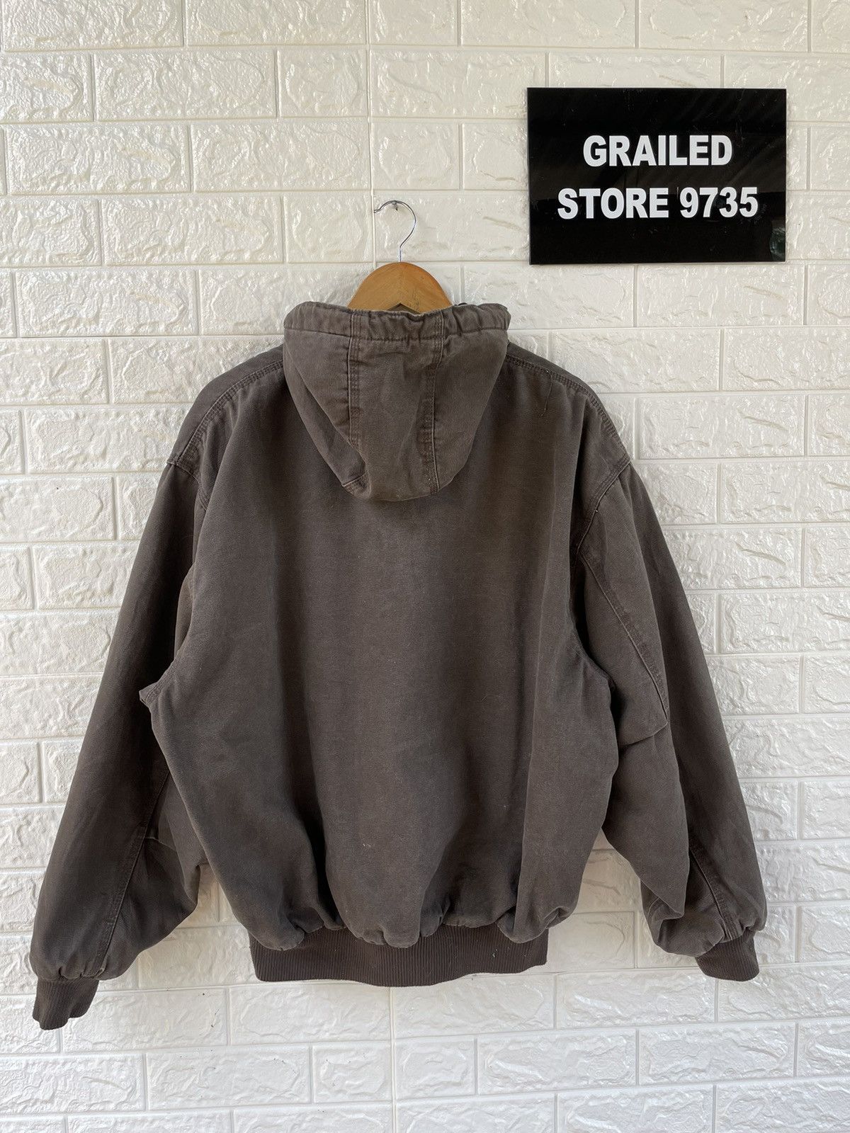 Japanese Brand Vintage Walls Work Wear Hoodie Jacket Size US XL / EU 56 / 4 - 2 Thumbnail