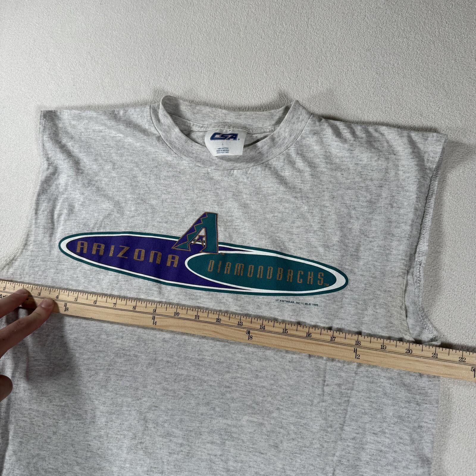 MLB Vintage Arizona Diamond Backs 90s MLB Tanktop Shirt Size US L / EU 52-54 / 3 - 4 Thumbnail