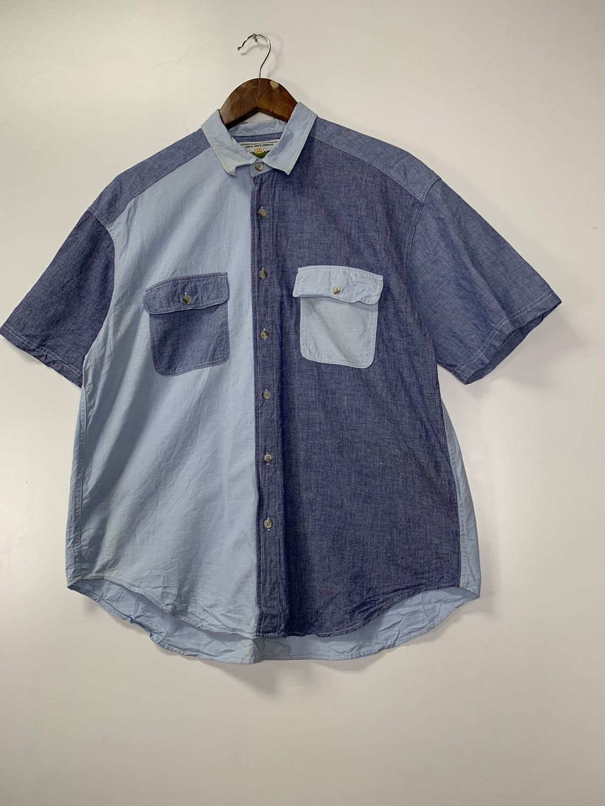Japanese Brand × Vintage Vintage button up Size US L / EU 52-54 / 3 - 4 Thumbnail