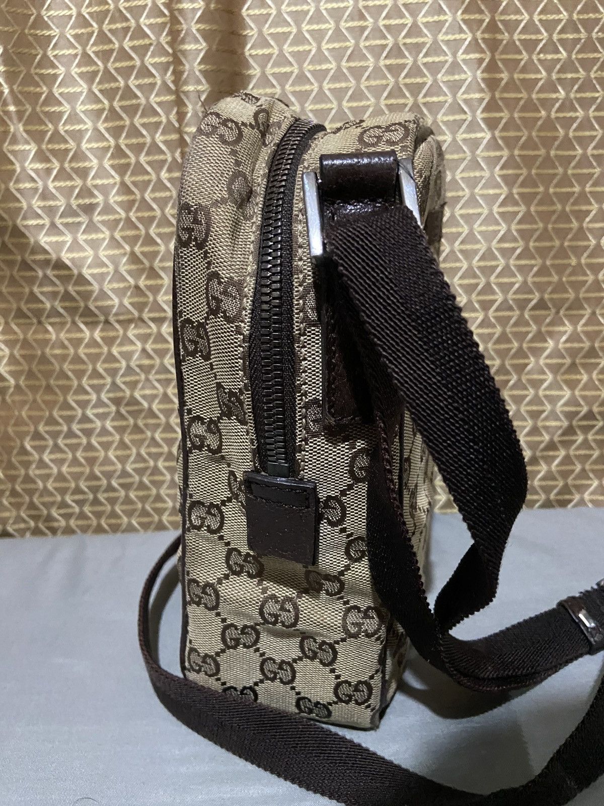 Gucci Gucci GG Beige Brown Shoulder Bag Size ONE SIZE - 3 Thumbnail