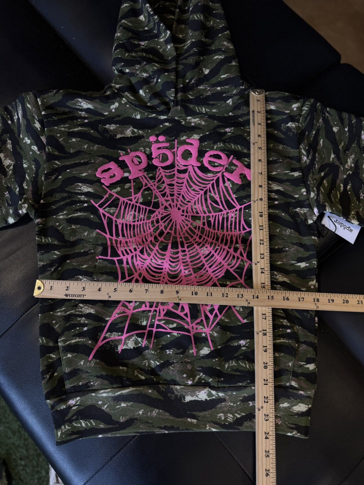 Sp5der Sp5der Worldwide Green Camo Hoodie Size XS (NEW) Size US XS / EU 42 / 0 - 9 Thumbnail