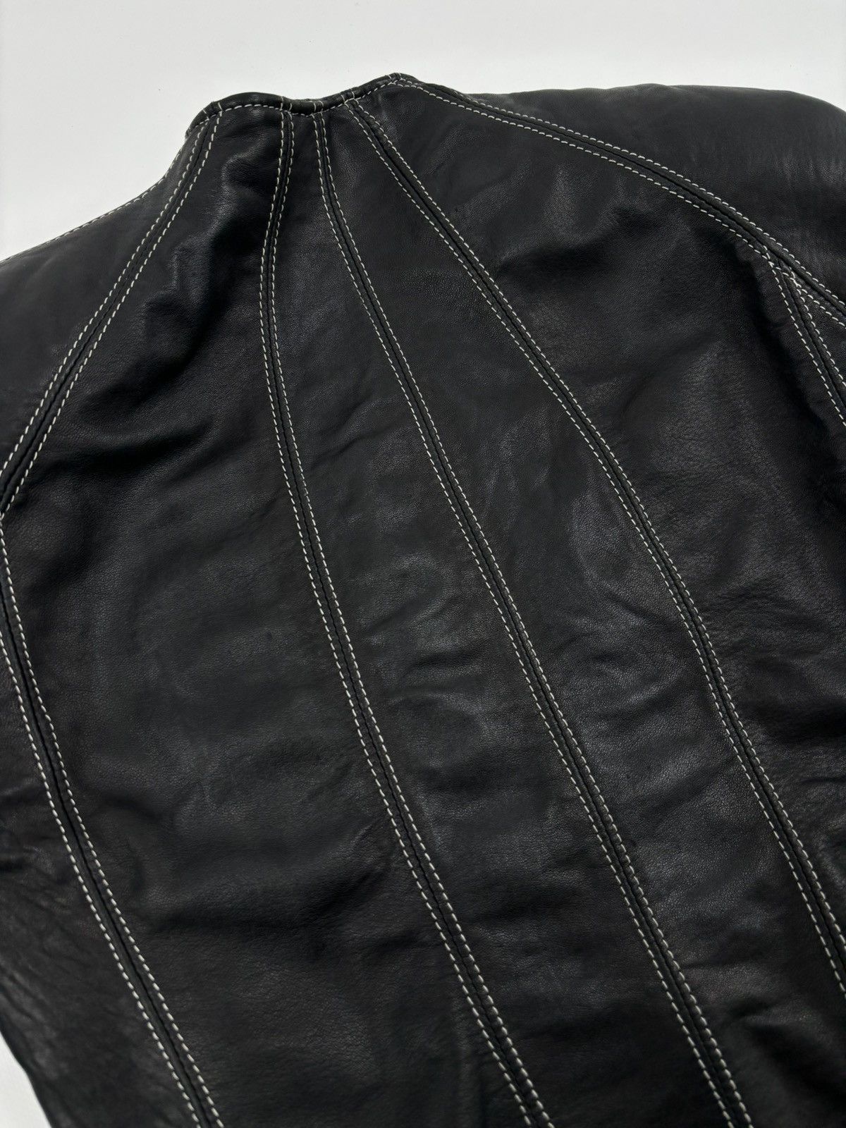 Other VTG NORTHBOUND LEATHER 6000 Contoured Canada BDSM Full-Zip Jacket Bomber 12 Size M / US 6-8 / IT 42-44 - 23 Thumbnail