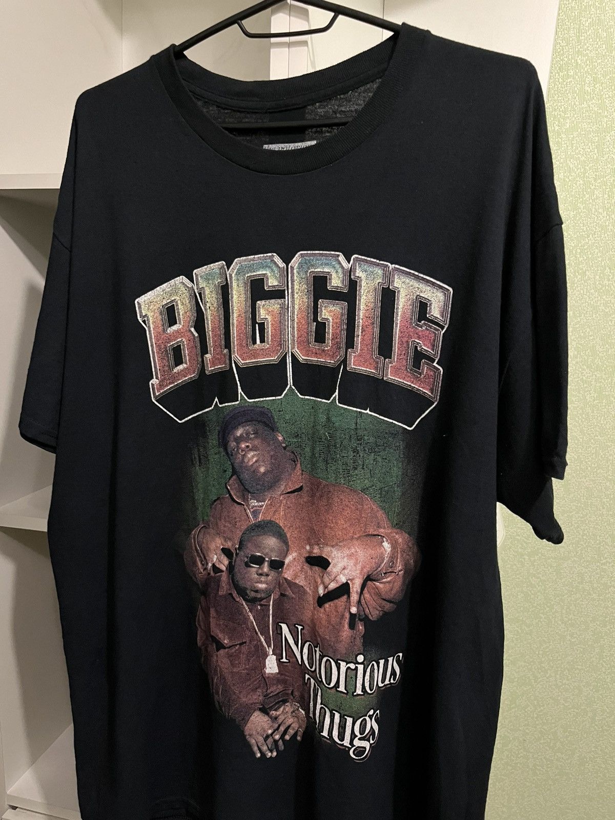 Rap Tees × Vintage Vintage Notorious B.I.G. “Biggie” Rap Tee – Size M Size US M / EU 48-50 / 2 - 2 Thumbnail