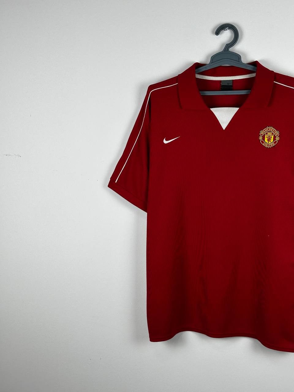Nike × Vintage Vintage Nike Manchester United 2002 Vodafone Soccer Jersey Size US XXL / EU 58 / 5 - 3 Thumbnail