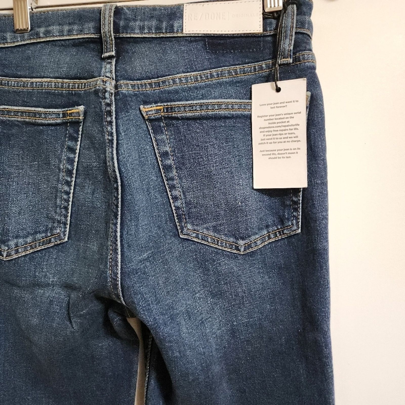 RE/DONE Re/Done-90's High Rise ankle crop Size 27" / US 4 / IT 40 - 7 Thumbnail