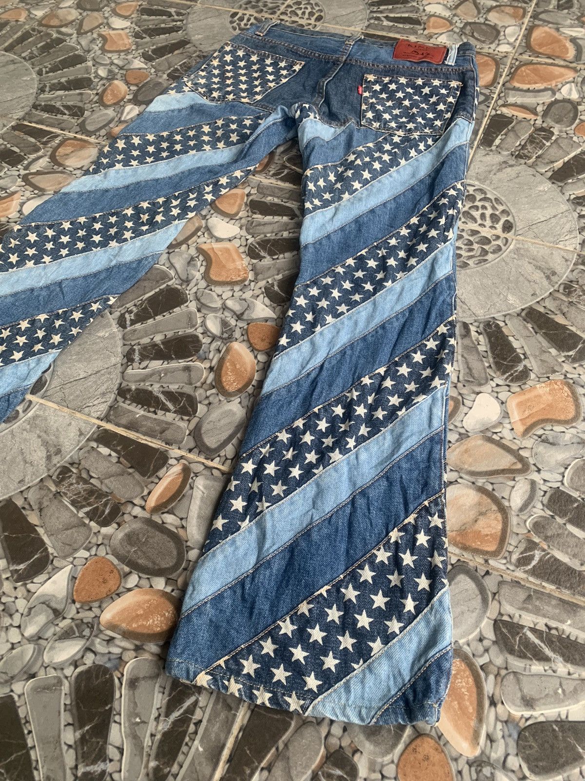 Hysteric Glamour Rare Hysteric Glamour Star Print Flared Jeans Size 26" / US 2 / IT 38 - 6 Thumbnail