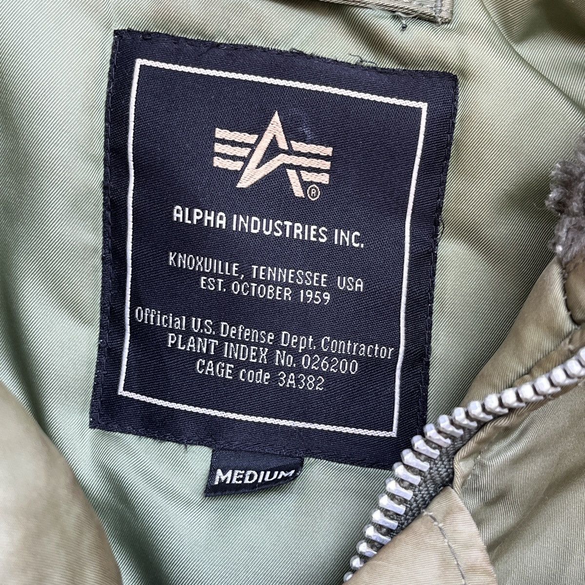 Alpha Industries × Avirex AVIREX ALPHA INDUSTRIES N-3B BOMBER FLIGHT JACKET USA Size US M / EU 48-50 / 2 - 18 Thumbnail