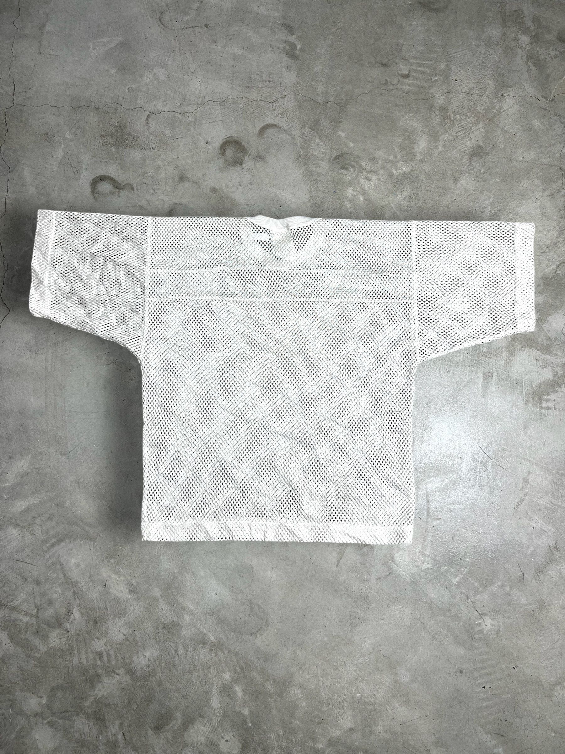 Vintage Y2K Vintage Adams USA Silver Mesh Jersey (M) GTME639 Size US M / EU 48-50 / 2 - 6 Thumbnail