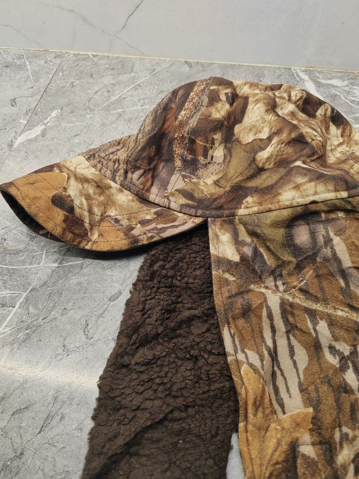 Realtree Vintage Realtree Earflap Ushanka Fleece Hat Winter Cap Size ONE SIZE - 3 Thumbnail
